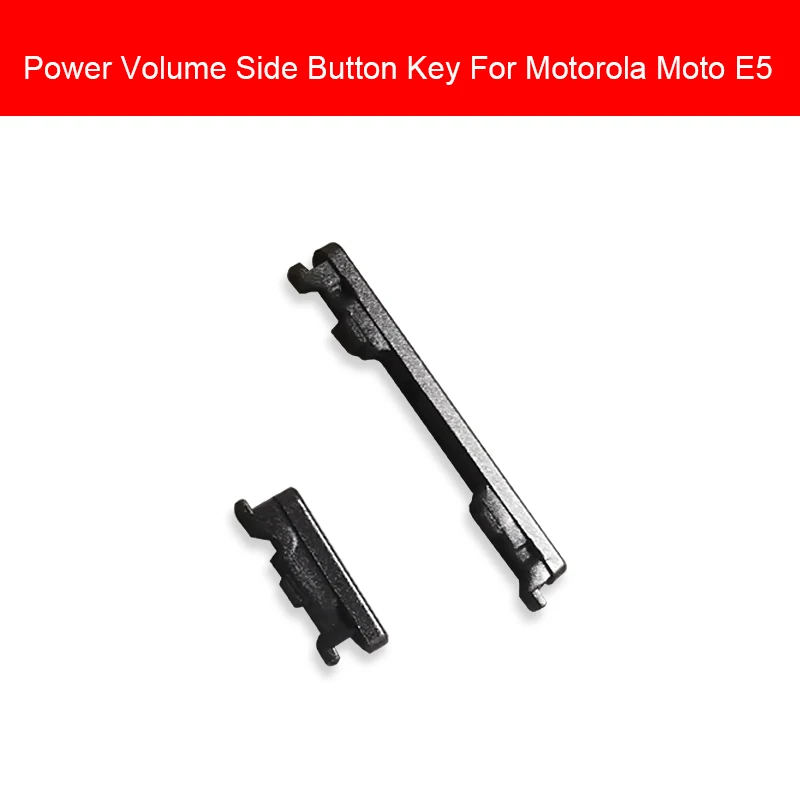 

1 Set Volume Power Side Button For Motorola Moto E5 E (5th Gen) On/off Power Volume Switch Side Keypad Replacement Repair Parts