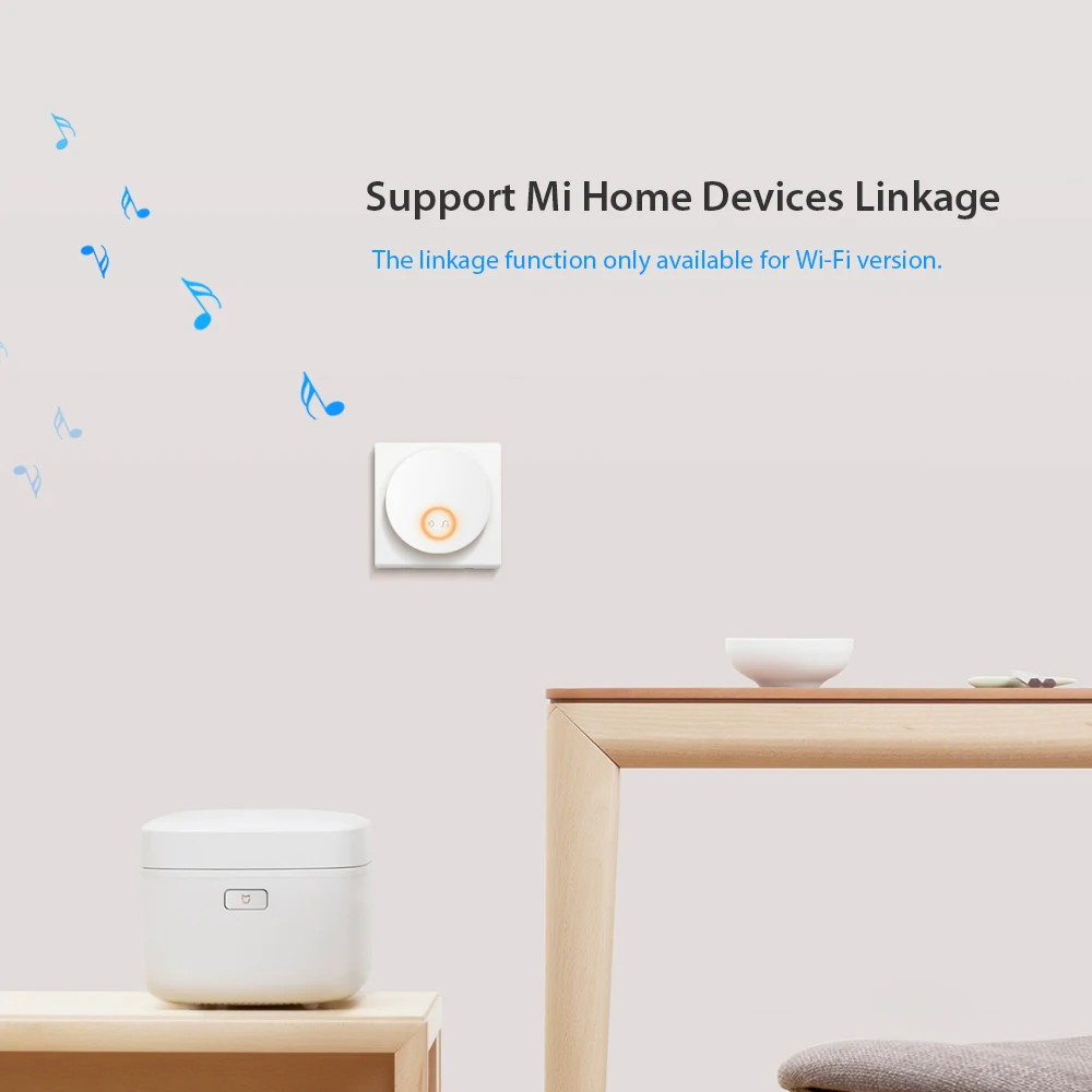 Беспроводной дверной звонок Xiaomi Mijia Linptech Wi-Fi с функцией интеллектуального управления памятью от Mijia 110-240 В переменного тока