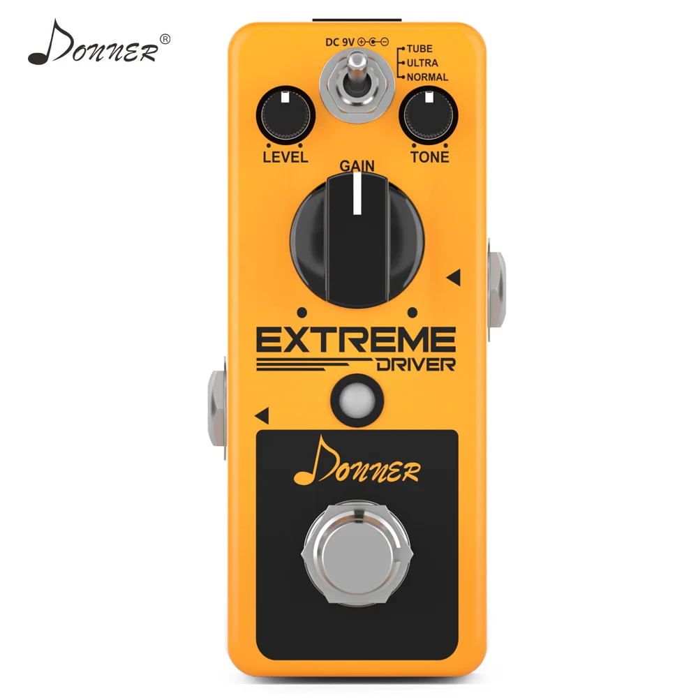 Donner New Extreme Driver ANALOG Distortion Guitar Effect