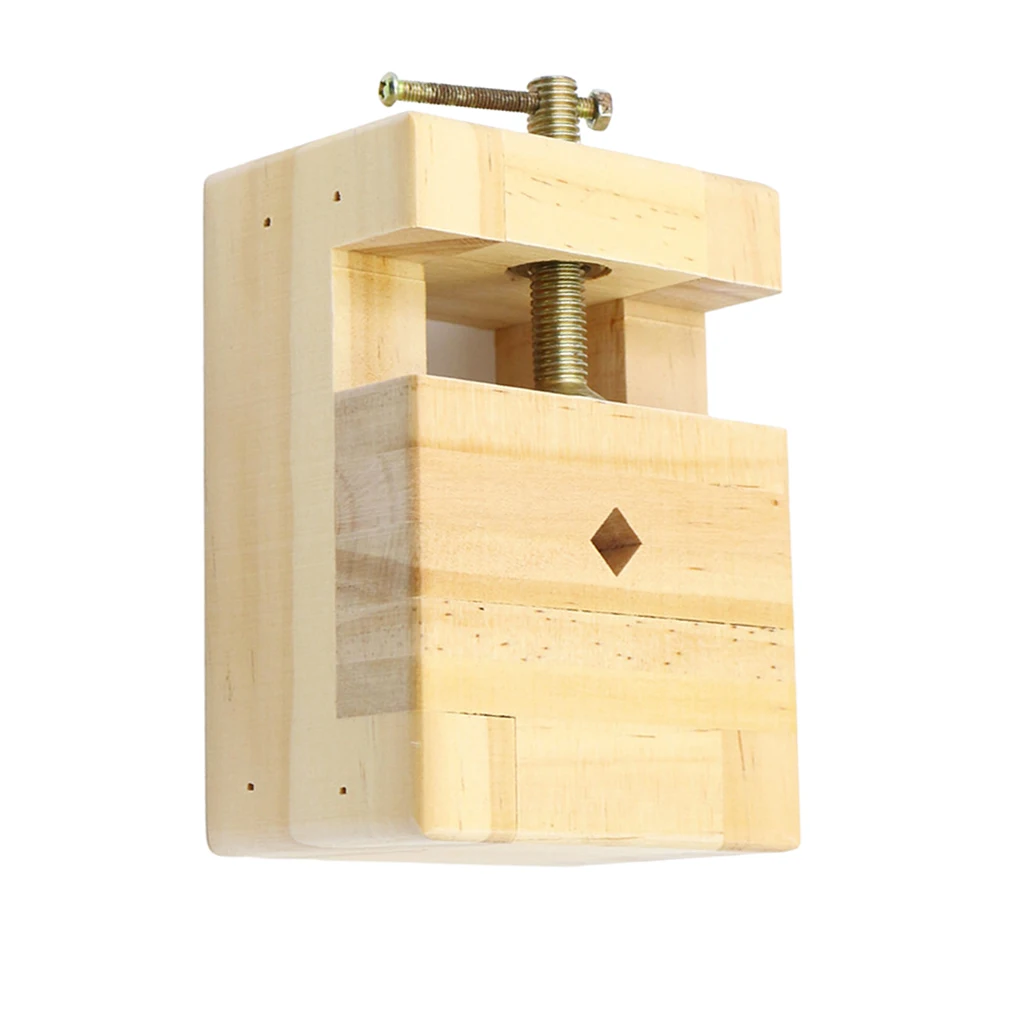 

Wooden Portable Small Jewelry Clamp On Table Bench Vise Jaw Vice Engraving Wood Table Bench Vise for DIY jewelry making