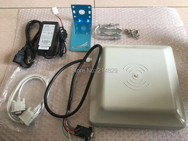 LPSECURITY интегративный UHF RFID считыватель карт 6 м длинный диапазон 8dbi антенна RS232/RS485/WG26 100 карт опционально системы парковки