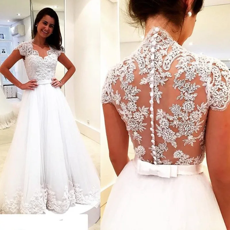 cap top design dress