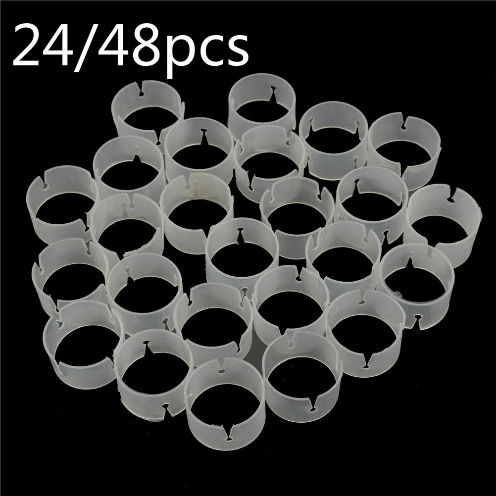 

24/48pcs Balloons Arch Buckle Plastic Clip Bracket Arch Balloon Connector Clips Ring Buckle For Arches Birthday Wedding Party