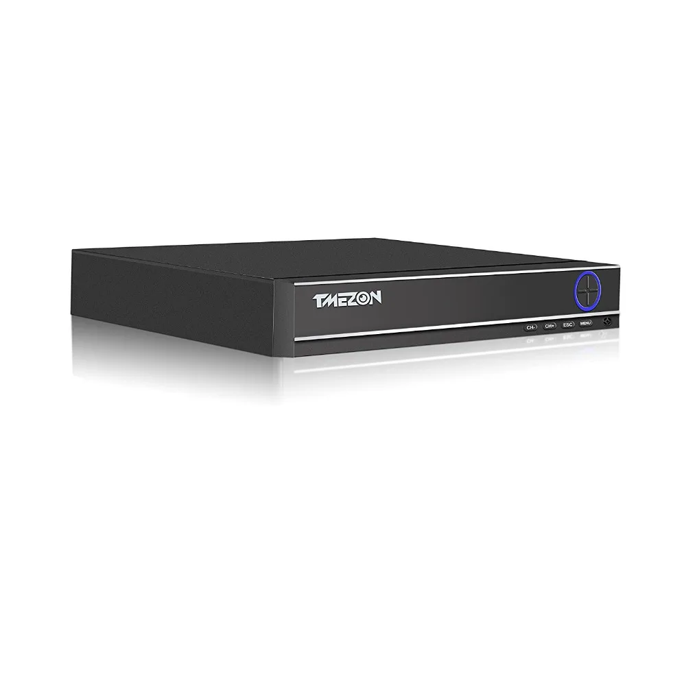 Tmezon HD 16CH DVR NVR HVR 3 в 1 Расширенная система видеонаблюдения Поддержка аналогового TVI CVI AHD IPC 5 в 1 видео вход