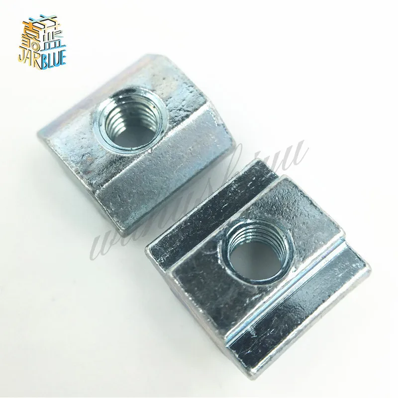 XIANYUNDIAN 20pcs T Sliding Nut Block Square Nuts M6 for 2020 Aluminum Profile Slot 6 Aluminum Connector Accessor Repair Parts