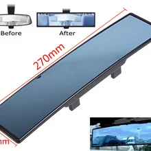 Универсальный автомобиль Грузовик 270 мм широкий анти-блики оттенок плоской скрепке на зеркало заднего вида Анти блики заднего вида зеркало