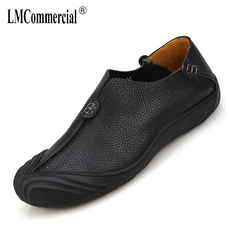 

Retro Lazy Leisure Shoes mens Cowhide Driving Shoes men casual natural leather loafers mens designer men luxury spring autumn