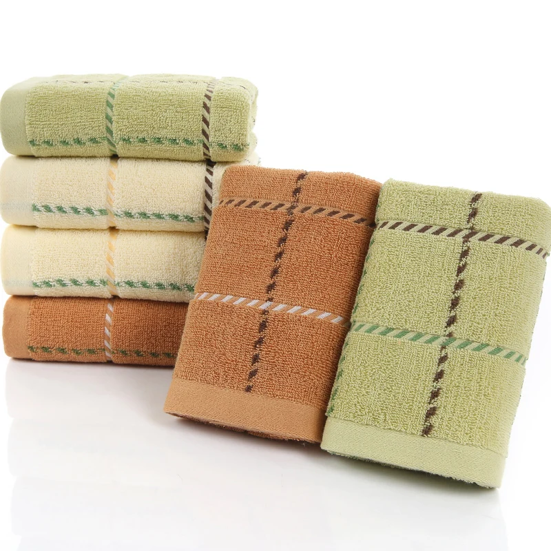 

Variety Of 35x75cm Cotton Washcloth Soft Absorbent Thickening Men And Girls Home Bathing Yoga Running Sports Towel Gift