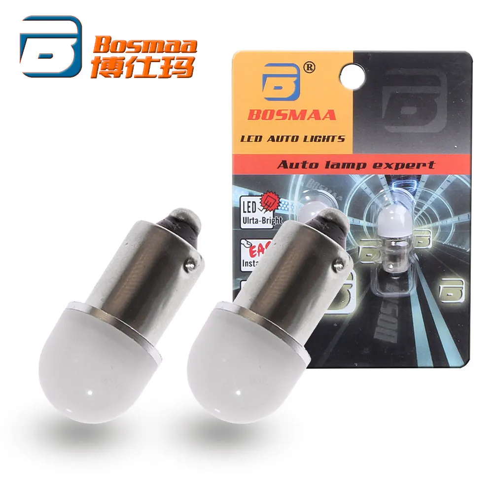 Пара автомобильных ламп BA9S R5W R10W BAX9S BAY9S H21W H6W светодиодный фонарь для номерного