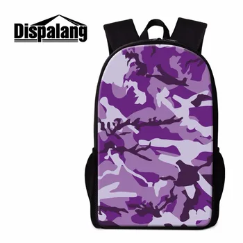 

Dispalang new 3D print backpacks for school students popular camo pattern elementary student book bag kids casual travel bagpack