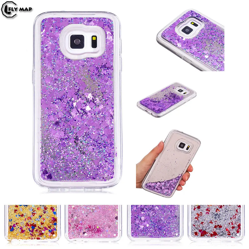 Зеркальный чехол для Samsung Galaxy S7 S 7 G930 G930F G930FD SM-G930F SM-G930FD G930U силиконовый с жидким