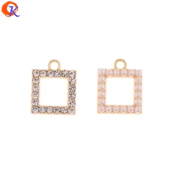 

Cordial Design 100Pcs 12*14MM Jewelry Accessories/Charms/Square Shape/DIY Earrings Making/Hand Made/Jewelry Findings Components