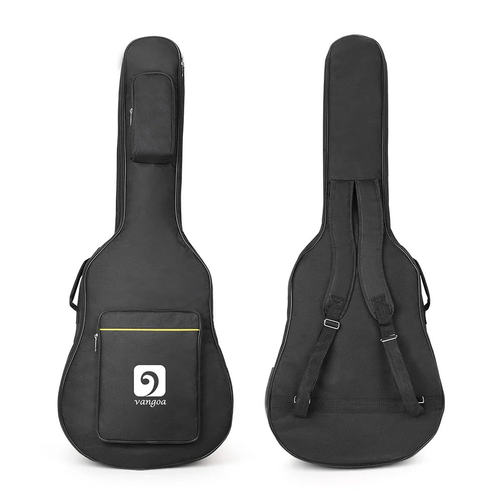 Vangoa 41 &quotполный Размеры VG 41ECBK акустическая электрическая разрезе Гитары с Gig Bag