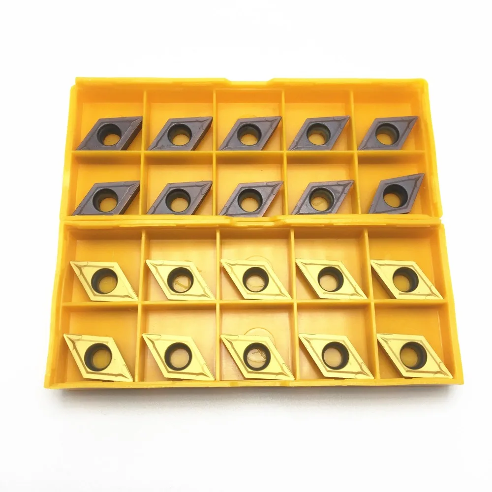 

Lathe tool DCMT11T304 VP15TF / US735 / UE6020 new carbide tool metal milling cutter DCMT11T304 CNC machine tool parts lathe mill
