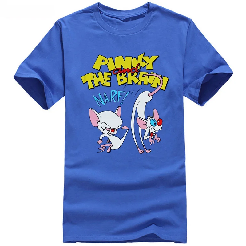 Мужская футболка Pinky and the Brain-изображение нарфа | одежда