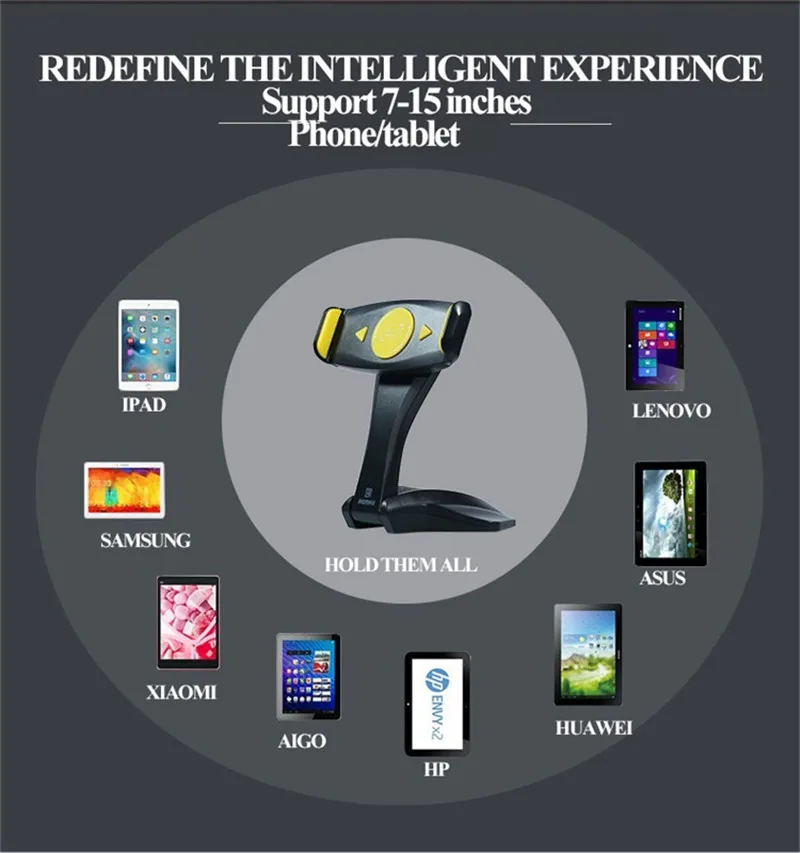 REMAX RM-C16 Tablet Holder Smart phones holder Free Control Strong