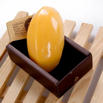 

Natural Plant flowers Essential Oil Soap Papaya Handmade Soap Moisturizing Whitening Handmade Soap Skin Care Dropshipping J11