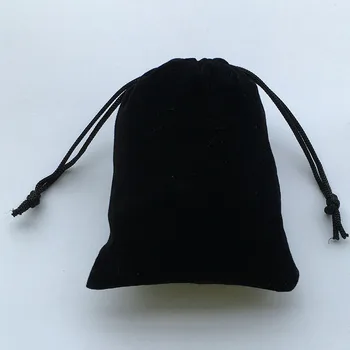

100Pcs 7x9cm AAA quality Velvet Drawstring Pouches Bag Jewelry Bag Christmas Wedding Gift Cufflink Bags 20