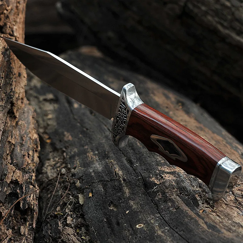 

Bushcraft Fixed Blade Straight Knife Tactical Knives Kydex Hunting Survival EDC Tool Collection High Quality Titanium Knives