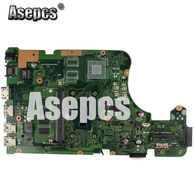 Asepcs X555LD материнская плата для ноутбука ASUS X555LA X555LD X555LF X555LJ X555L X555 Тесты оригинальная материнская плата 4GB-RAM I3-CPU