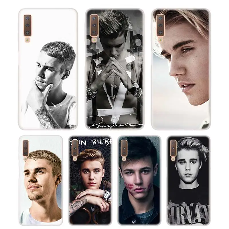 Silicone Phone Case JUSTIN BIEBER SINGER Printing for Samsung Galaxy A8S A9 A8 Star A7 A6 A5 A3 Plus 2018 2017 2016 Cover