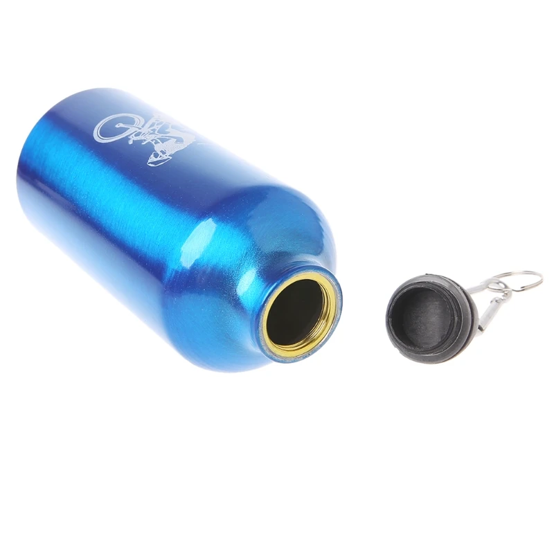 500 مللي المياه زجاجة سبائك الألومنيوم في الهواء الطلق الرياضة الدراجات خفيفة مع مشبك 500 مللي المياه زجاجة سبائك الألومنيوم في الهواء الطلق الرياضة الدراجات خفيفة مع مشبك