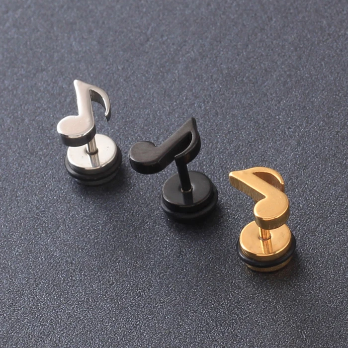 Серьги гвоздики из титановой стали 2 шт.|earings|earrings appleearrings coins |