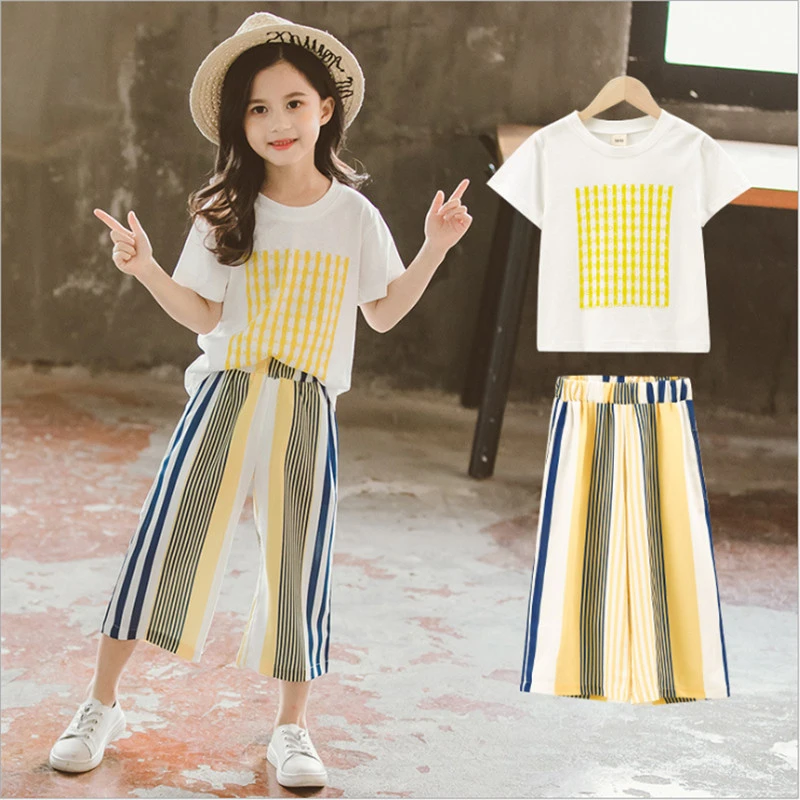 Ropa de niña 8 10 12 14 años, conjuntos de ropa de moda para niñas, conjuntos de verano niñas, trajes para niñas, talla 10, ropa para adolescentes, traje para niñas|set de ropa| - AliExpress