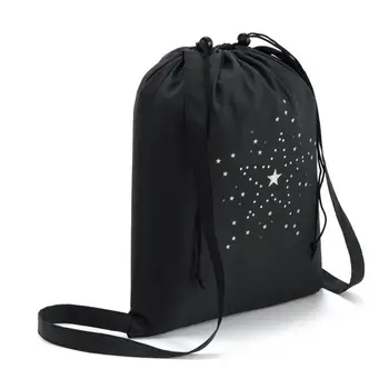 

WoMan Girls Drawstring Bag Schoolbag Storage Backpack