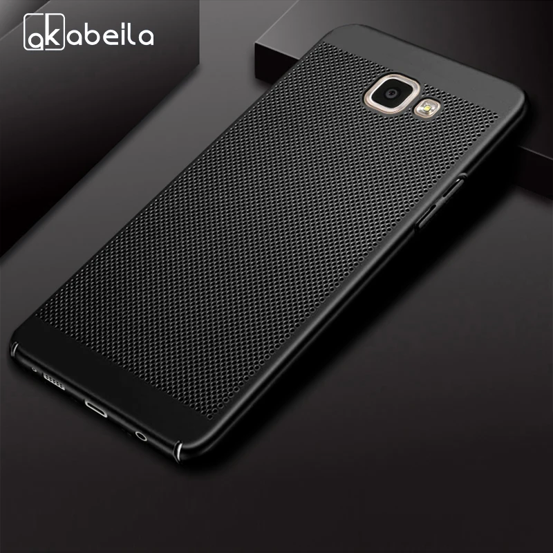 

AKABEILA Case For Samsung A3 A5 A7 2016 Case Plain For Samsung A3 A5 A7 2017 Hard Plastic Case Protective Back Hood Shell