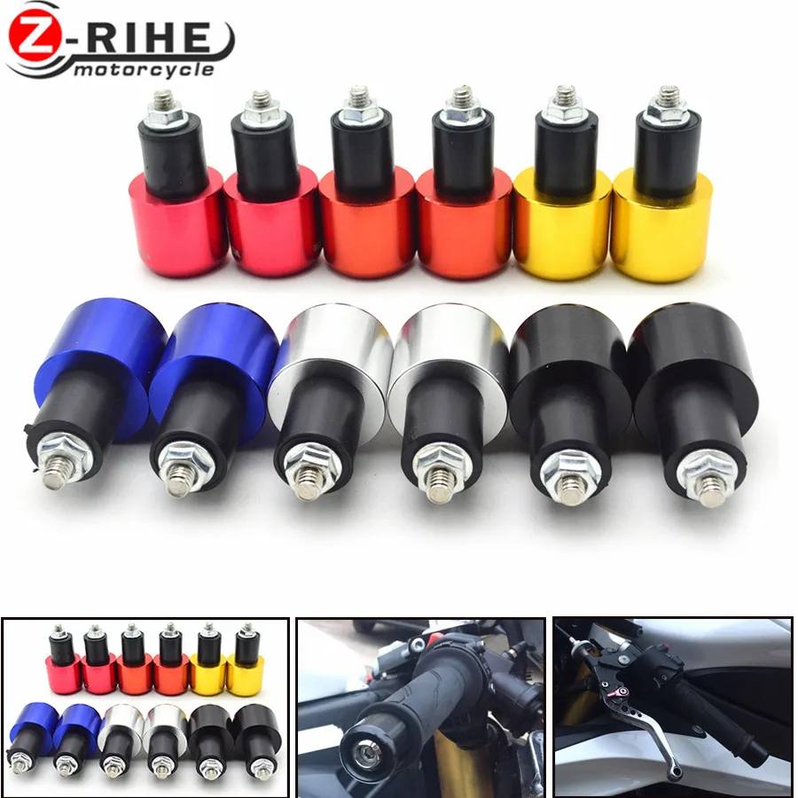 

for Motorcycle handlebar grips handle bar ends 7/822mm hand cap Handlebar Grips End For MV Agusta Brutale 1078RR AGUSTA BRUTALE