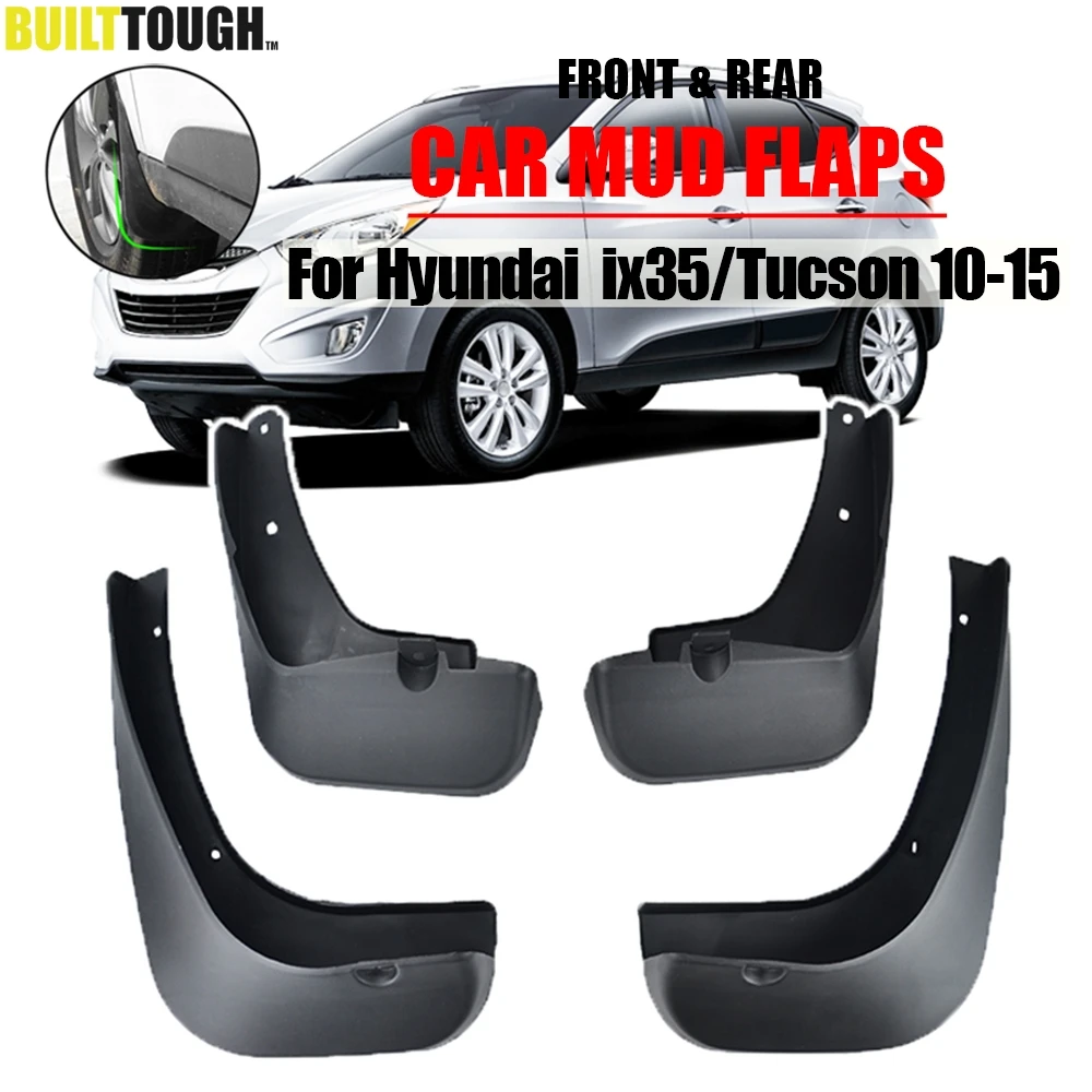 

Mudflaps For Hyundai Tucson ix35 2010 - 2015 Mud Flaps Splash Guards Mudguards Front Rear Fender Protector 2011 2012 2013 2014