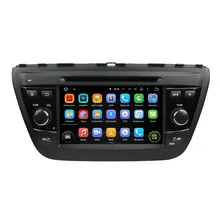 7 Inch Quad Core HD1024*600 Android 5.1 Car DVD Player For SUZUKI For SX4 2014 Car Stereo Multimedia Player Free 8GB MAP Card