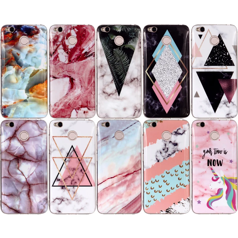 

Fashion Marble Soft TPU Case Cellular Phone Silicone Cover Shell Coque Fundas Hull Capa for xiaomi Redmi 4X 5A