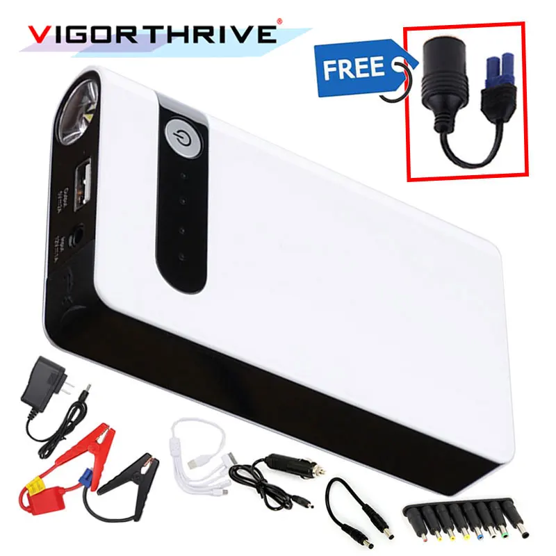 Car jump starter High power capacity battery source pack charger vehicle engine booster emergency power bank Car jump starter High power capacity battery source pack charger vehicle engine booster emergency power bank
