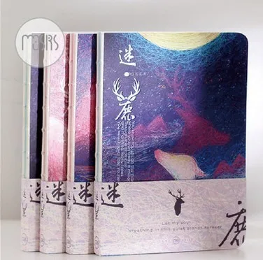 

New Arrival Cute  deer memory Schedule Book Diary Weekly Planner Notebook School Office Supplies Kawaii Stationery