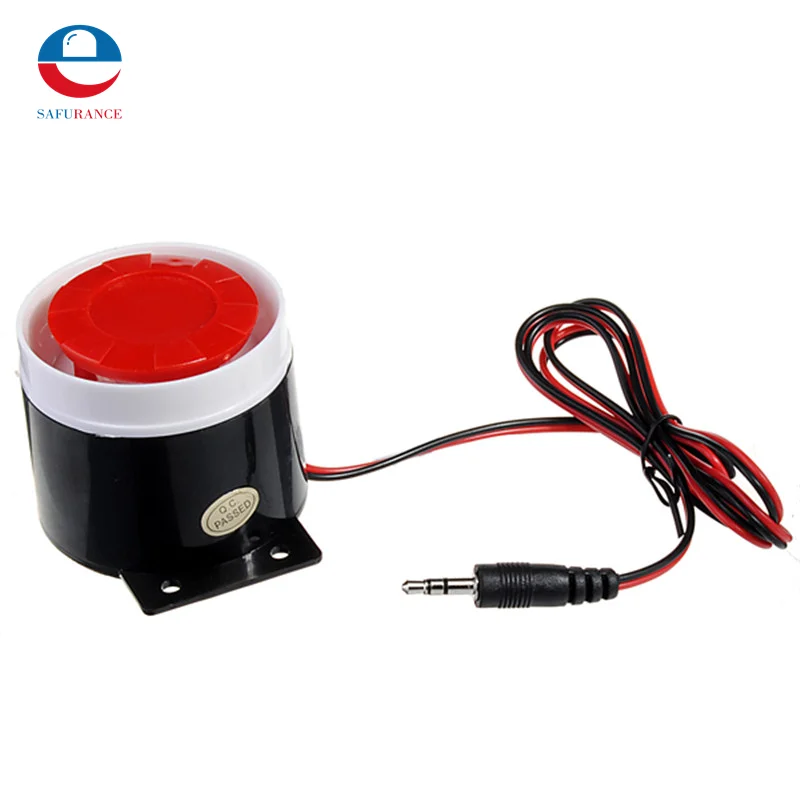 

High Quality 6V DC 120dB Wired Siren Horn Speaker for GSM Home Housing Safely Security System Alarm Hot Sale