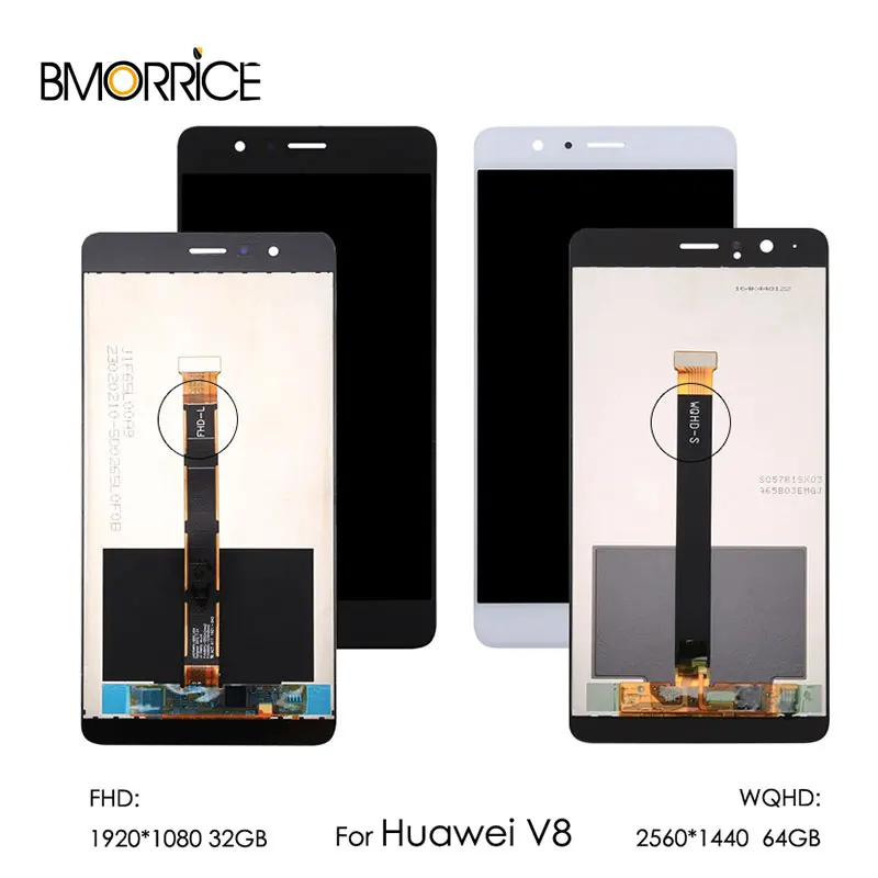 Оригинальный ЖК дисплей для Huawei Honor V8 KNT AL20 UL10 AL10 кодирующий преобразователь