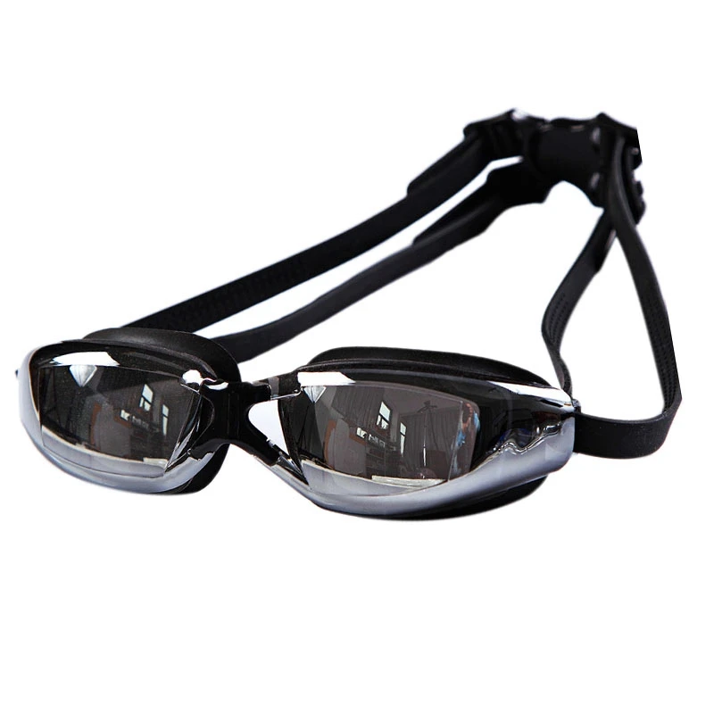 

Yuke Electroplating Goggles Swimming Glasses Hd Waterproof Anti-Fog Large Box Goggles Equipment