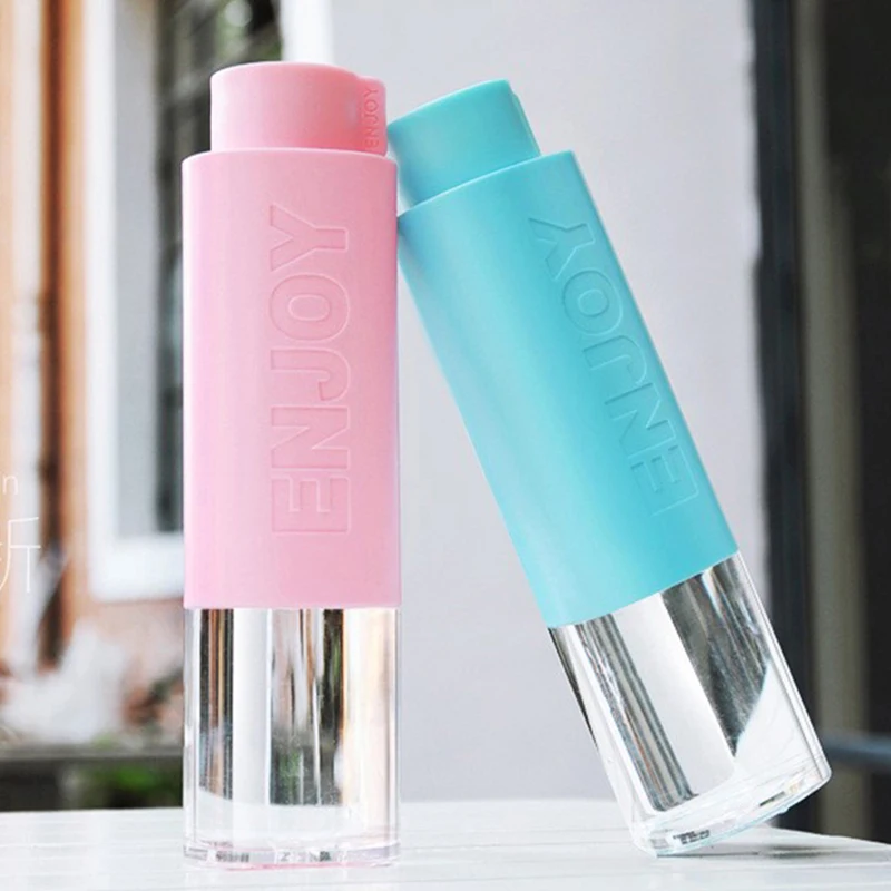 

530ml Big Capacity My Bottle Silicone Sports Bottle of Lemon Juice Cicycle Stylish bottles with The Word Drinkware D8
