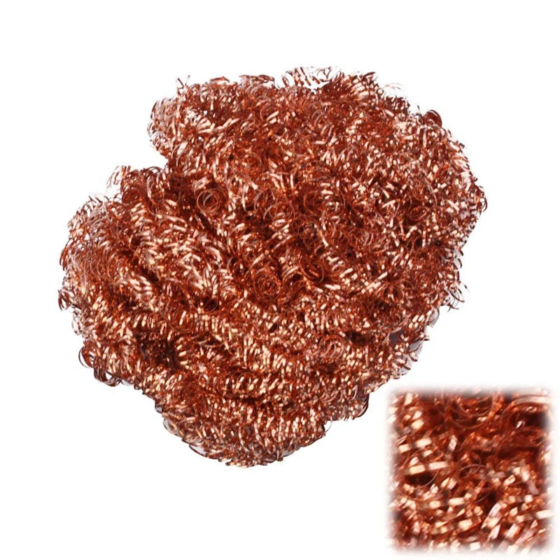 1pcs Welding Soldering Solder Iron Tip Cleaner Cleaning Steel Wire1234