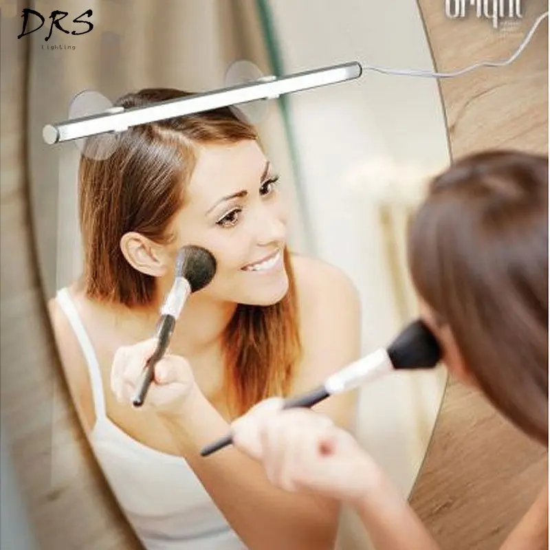 

Portable LED Make Up Mirror Lights Batheroom Vanity Light Modern Wall Lamp for Bedroom Sconce 90-260V Bathroom Light Nordic Lamp