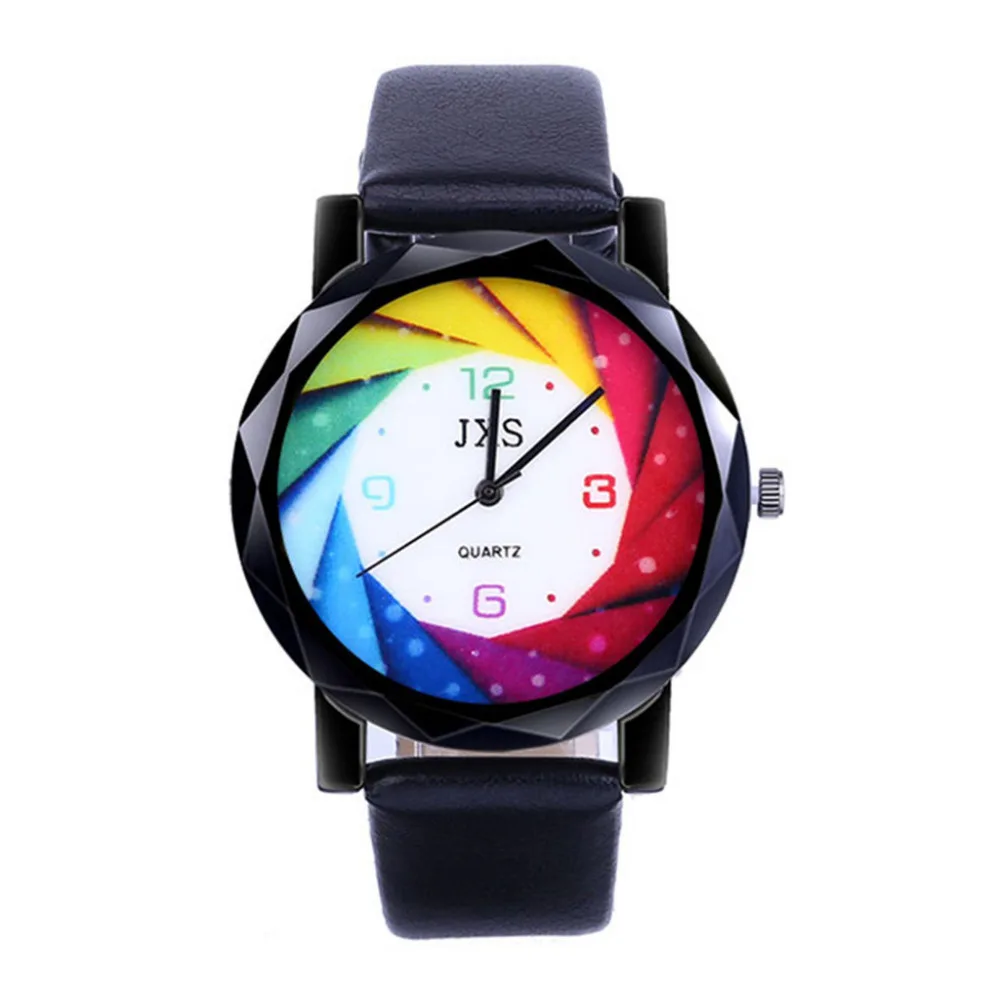 JXS Fashion Women Watches Women Fashion Luxury Leisure Set Auger Leather Strap Analog Multi color Dial Wristwatch For Gifts JXS Fashion Women Watches Women Fashion Luxury Leisure Set Auger Leather Strap Analog Multi color Dial Wristwatch For Gifts