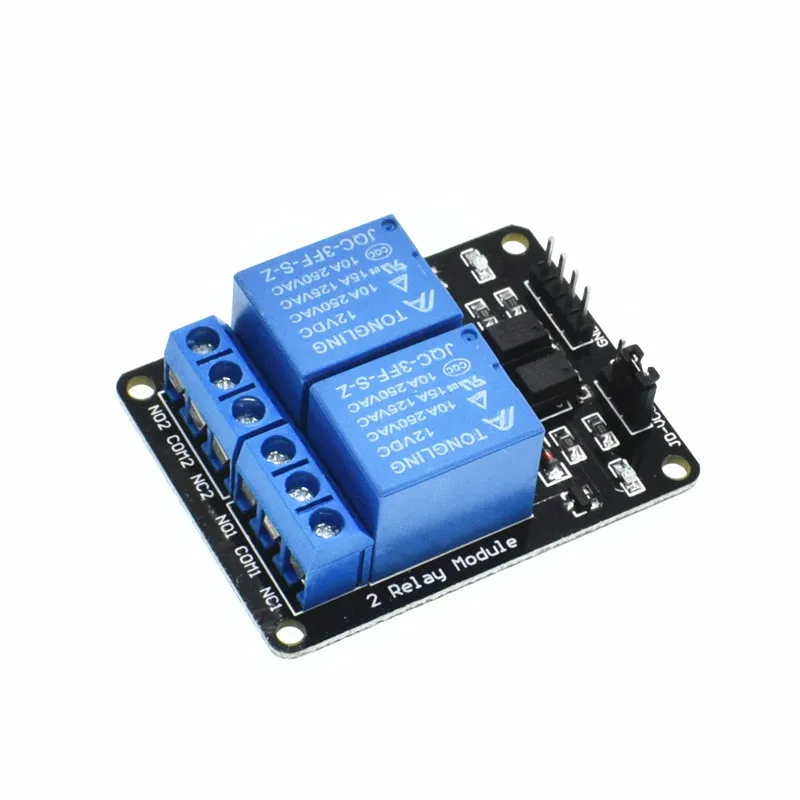 Arduino 12V 2 Channel Relay Module Shield pour Arduino ARM PIC AVR DSP Electronic 