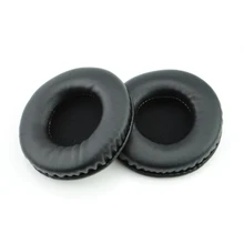 80mm 1 pair Ear Pads Cushion Earpads Pillow Replacement Parts Soft Leather Cover for Headsets Headphone Earphone Accessories