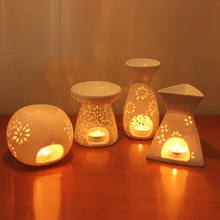 Керамическая лампа для ароматерапии Керамические ремесла украшения дома подарки успокаивают держатель лампы