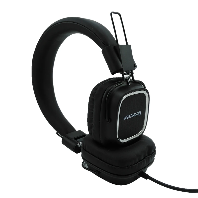 

IQ4 Active Noise Cancelling Headphones With Mic Foldable Headband HiFi Headset Auriculares Good Sound