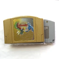 

SONGFINN 64 bit USA Version Video Game Cartridge PokemonedStadium 2 Golden Shell English Language IC Save