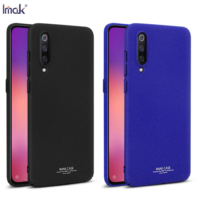 Чехол для Xiaomi Mi 9 матовый чехол IMAK Для Жесткий из поликарбоната чехлы с сыпучим