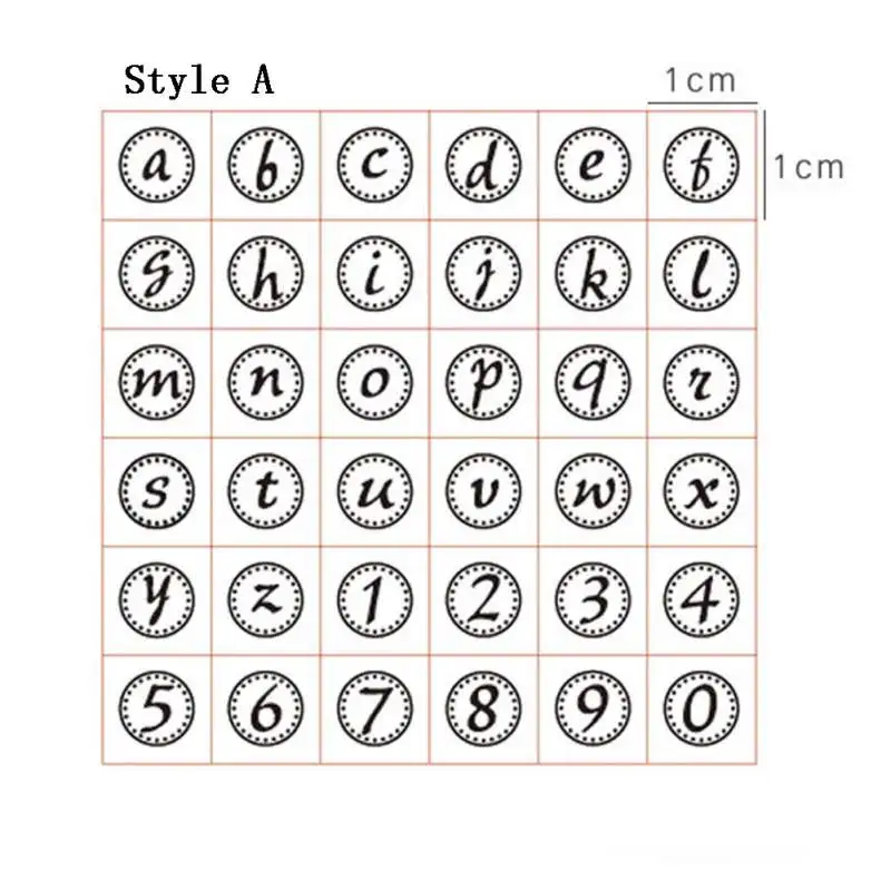 Винтажный стиль ремесло уплотнение деревянная цифровая английская печать Деревянный Алфавит числа комплект уплотнений набор штампов английская буква штамп